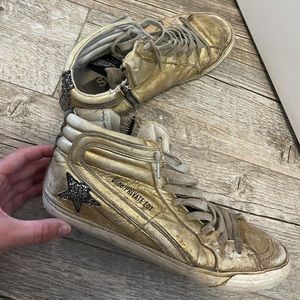 Used golden gooses. Size 38.